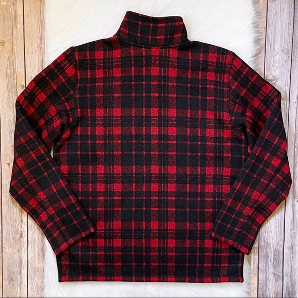 The North Face Men’s Gordon Lyons Novelty 1/4 Zip Plaid Pullover - Picture 4 of 7